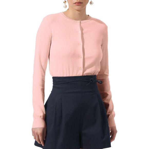 Carolina Herrera WomensSilk-Blend Cardigan